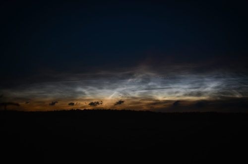 Leuchtende Nachtwolken © Marcel Gluschak