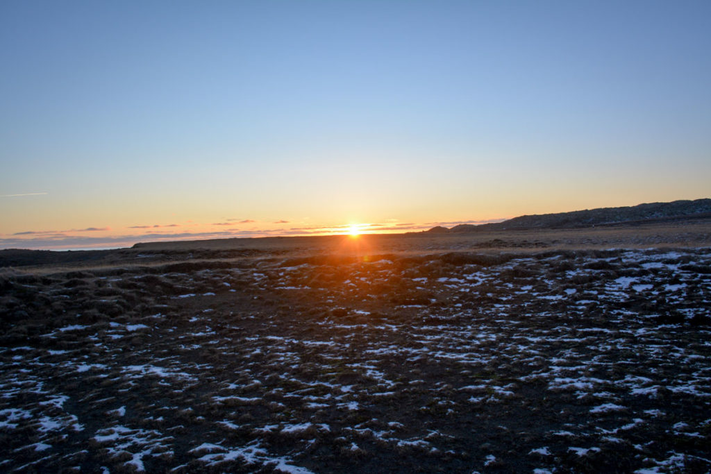 Sonnenuntergang an der Küste von Snaefellsness, Island © Marcel Gluschak